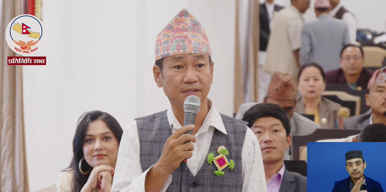 मन्त्रालयगत छलफलमा रक्षा मन्त्रीलाई बोलाउन हर्क साम्पाङको माग