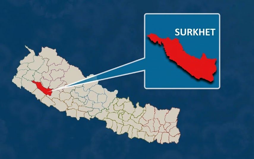 सुर्खेतमा ५५ वर्षीया महिला मृत अवस्थामा फेला!